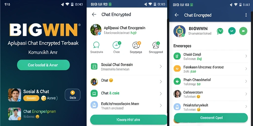 Tampilan antarmuka pengguna BIGWIN yang menarik dan fungsional.